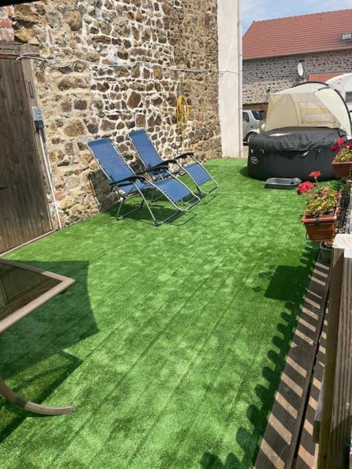 Lovely French Farmhouse With Private Swimming Pool Bourganeuf Exterior foto
