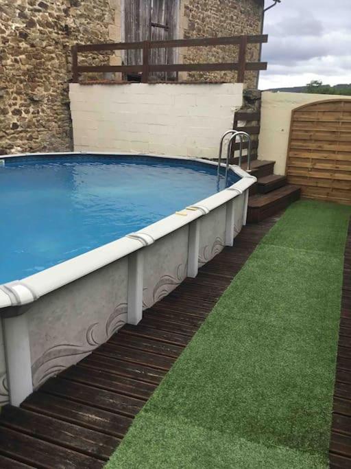 Lovely French Farmhouse With Private Swimming Pool Bourganeuf Exterior foto